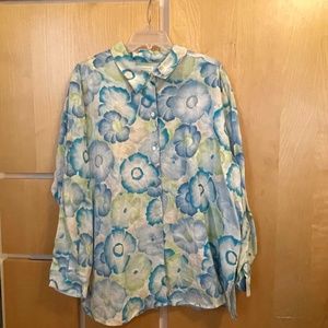 Liz Claiborne, 2X, Multi-color